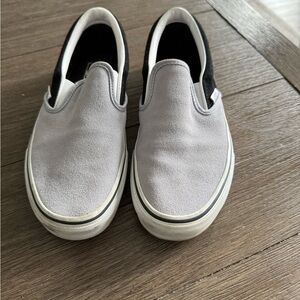 Vans Suede Light Blue Shoes Size 7